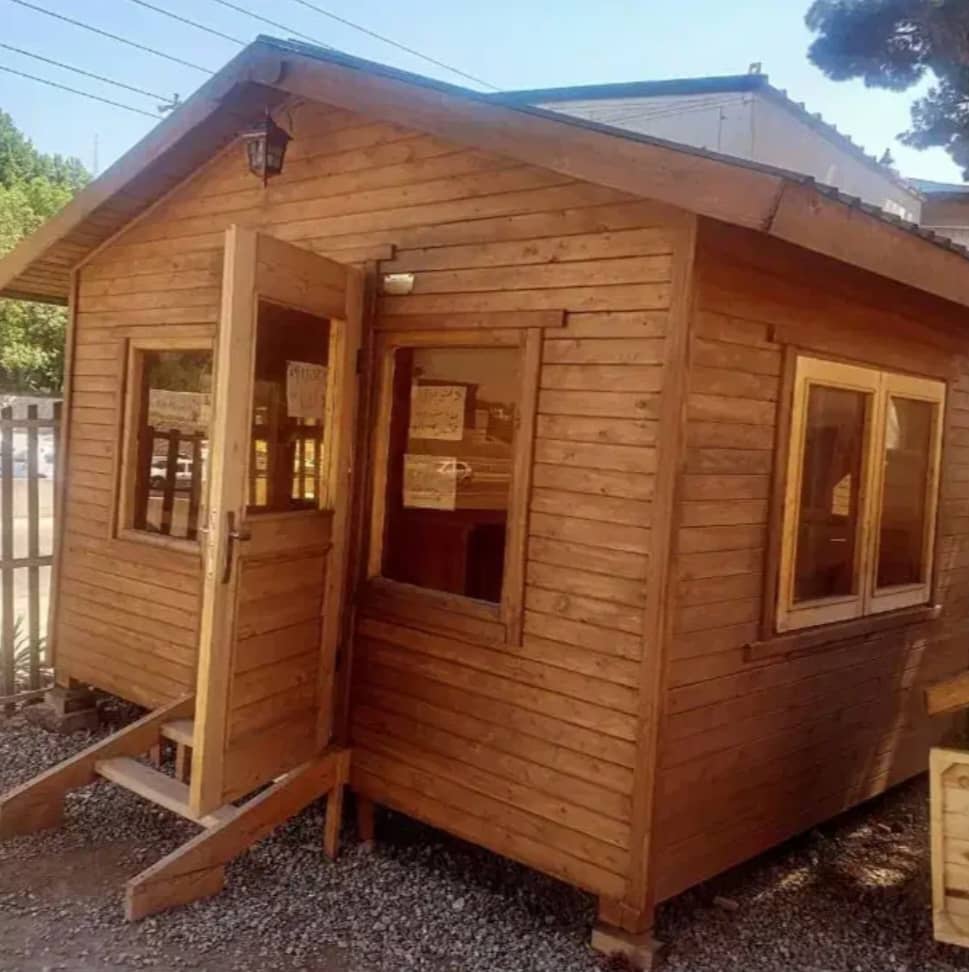 ساخت آلاچیق چوبی کلبه سوئیسی محمدی در کرج